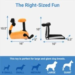 Frisco Treadmill & Bike Plush Squeaky Dog Toy, 2 Count -Frisco 288921 PT1. AC SS1800 V1640722675