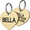 Frisco Brass Personalized Dog & Cat ID Tag, Heart 2 Frisco Brass Personalized Dog & Cat ID Tag, Heart -Frisco 296197 MAIN. AC SS1800 V1640182889