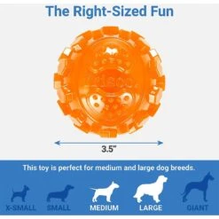 Frisco Fetch Squeaky TPR Ball Dog Toy & Bones & Chews Pig Ear Chews Dog Treats 9 Frisco Fetch Squeaky TPR Ball Dog Toy & Bones & Chews Pig Ear Chews Dog Treats -Frisco 297964 PT2. AC SS1800 V1623255143