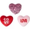 Frisco Valentine Hearts Plush Squeaky Dog Toy 2 Frisco Valentine Hearts Plush Squeaky Dog Toy -Frisco 298919 MAIN. AC SS1800 V1666274620