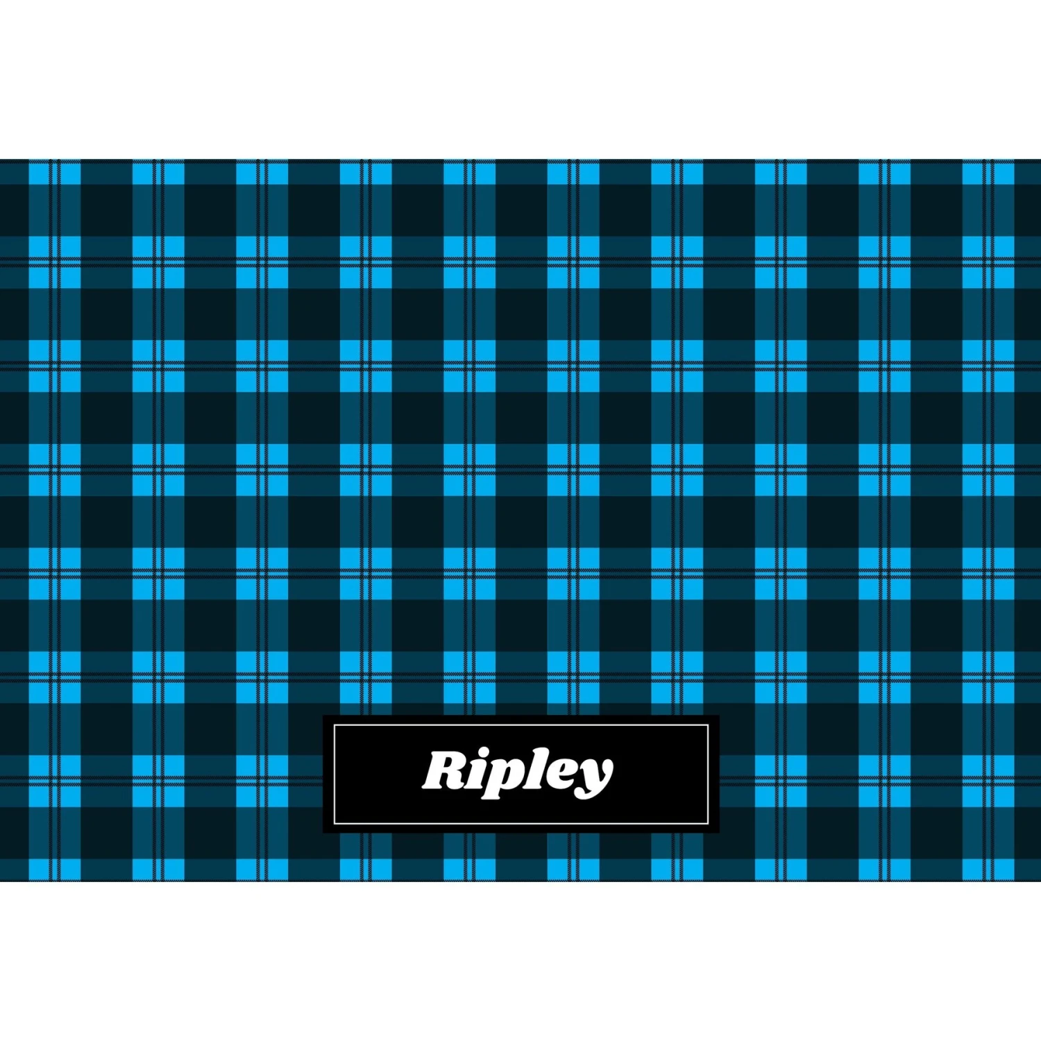 Frisco Plaid Personalized Dog & Cat Placemat 5 Frisco Plaid Personalized Dog & Cat Placemat - Image 3