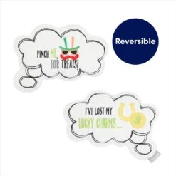 Frisco St. Patrick's Thought Bubble Reversible Plush Squeaky Dog Toy 10 Frisco St. Patrick's Thought Bubble Reversible Plush Squeaky Dog Toy -Frisco 303134 PT2. AC SS1800 V1703016817