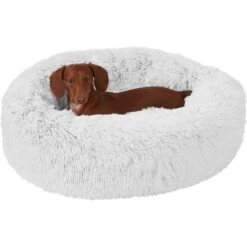 Frisco Eyelash Cat & Dog Bolster Bed & Frisco Eyelash Cat & Dog Blanket -Frisco 303412 PT1. AC SS1800 V1623062854