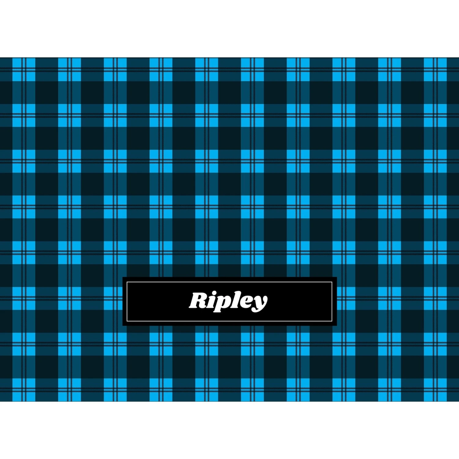 Frisco Personalized Plaid Soft Fleece Cat & Dog Blanket, 30" X 40" 7 Frisco Personalized Plaid Soft Fleece Cat & Dog Blanket, 30" X 40" - Image 5