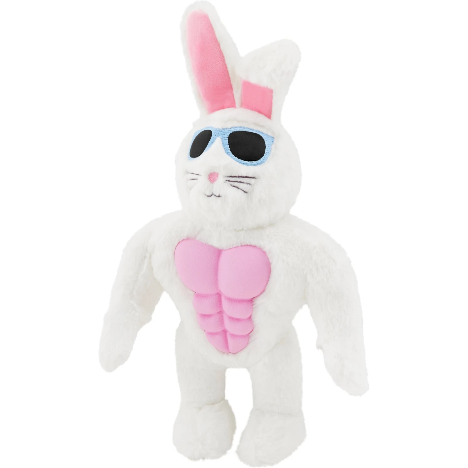 Frisco Easter Bunny Muscle Plush Squeaky Dog Toy 3 Frisco Easter Bunny Muscle Plush Squeaky Dog Toy