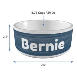 Frisco Personalized Heathered Ceramic Dog Bowl, 4.75-cup, 38oz 10 Frisco Personalized Heathered Ceramic Dog Bowl, 4.75-cup, 38oz -Frisco 306767 PT3. AC SS1800 V1636036369