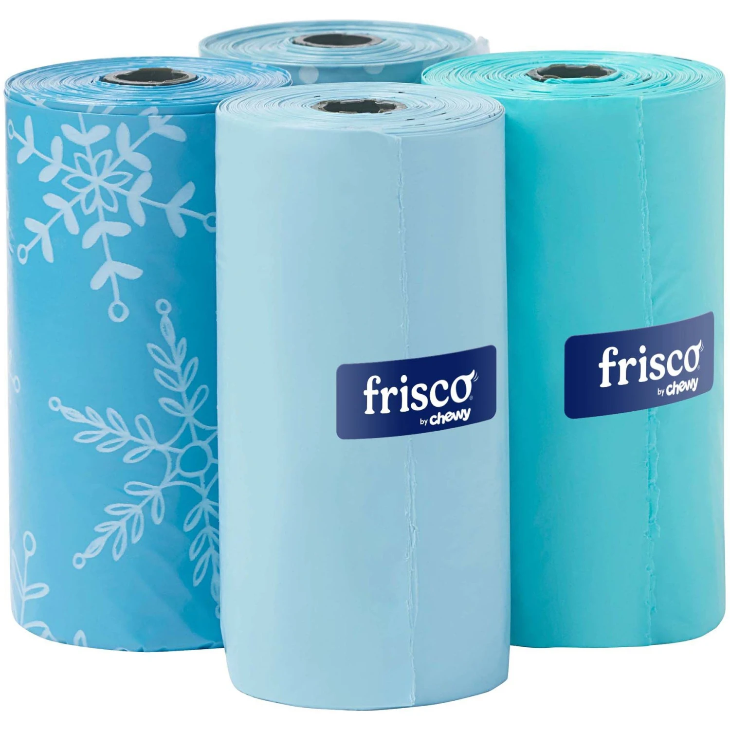Frisco Solid & Printed Blue Assorted Poop Bags 3 Frisco Solid & Printed Blue Assorted Poop Bags