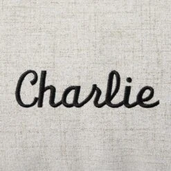 Frisco Personalized Knife Edge Bed, Beige Linen, X-Large 8 Frisco Personalized Knife Edge Bed, Beige Linen, X-Large -Frisco 311760 PT3. AC SS1800 V1630593981