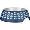 Frisco Leaf Design Stainless Steel Dog & Cat Bowl 2 Frisco Leaf Design Stainless Steel Dog & Cat Bowl -Frisco 311980 MAIN. AC SS1800 V1642542043