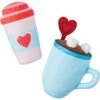 Frisco Valentine Coffee For Two Ballistic Nylon Plush Squeaky Dog Toy 2 Frisco Valentine Coffee For Two Ballistic Nylon Plush Squeaky Dog Toy -Frisco 312897 MAIN. AC SS1800 V1637693955