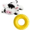 Frisco Cow Plush Squeaky Dog Toy & Playology Scented Dual Layer Ring Dog Toy 2 Frisco Cow Plush Squeaky Dog Toy & Playology Scented Dual Layer Ring Dog Toy -Frisco 319488 MAIN. AC SS1800 V1630618575