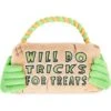 Frisco Halloween "Will Do Tricks For Treats" Sign Plush With Rope Squeaky Dog Toy 2 Frisco Halloween "Will Do Tricks For Treats" Sign Plush With Rope Squeaky Dog Toy -Frisco 344172 MAIN. AC SS1800 V1657657049