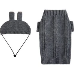 Frisco Bunny Hooded Dog & Cat Sweater -Frisco 353571 PT4. AC SS1800 V1659727099