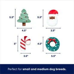 Frisco Holiday Mrs. Claus's Baking Hide & Seek Puzzle Plush Squeaky Dog Toy -Frisco 360977 PT2. AC SS1800 V1694812400