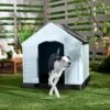 Frisco Plastic Outdoor Dog House With Elevated Platform -Frisco 370363 MAIN. AC SS1800 V1660701207