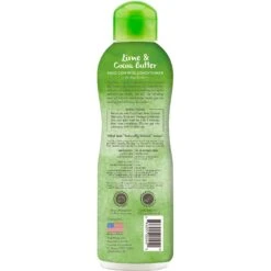 TropiClean Lime & Cocoa Butter Deshedding Dog Conditioner & Frisco Shedding Blade Dog Brush, One Size -Frisco 575070 PT2. AC SS1800 V1657660393