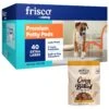 Frisco Premium Extra Large Dog Training & Potty Pads & American Journey Peanut Butter Recipe Grain-Free Oven Baked Crunchy Biscuit Dog Treats -Frisco 678494 MAIN. AC SS1800 V1681228848